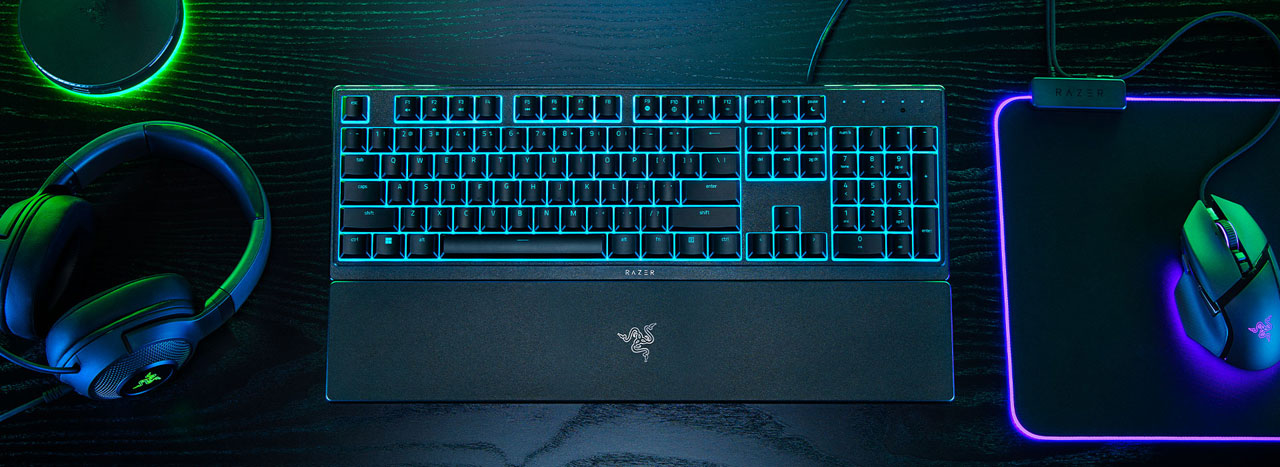 Razer Ornata V3 X Gaming Keyboard: Low-Profile Keys - Silent Membrane ...